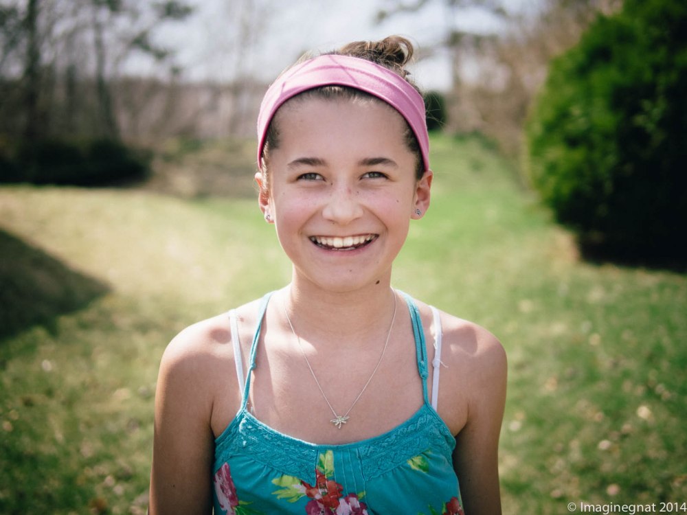 My girl is growing up