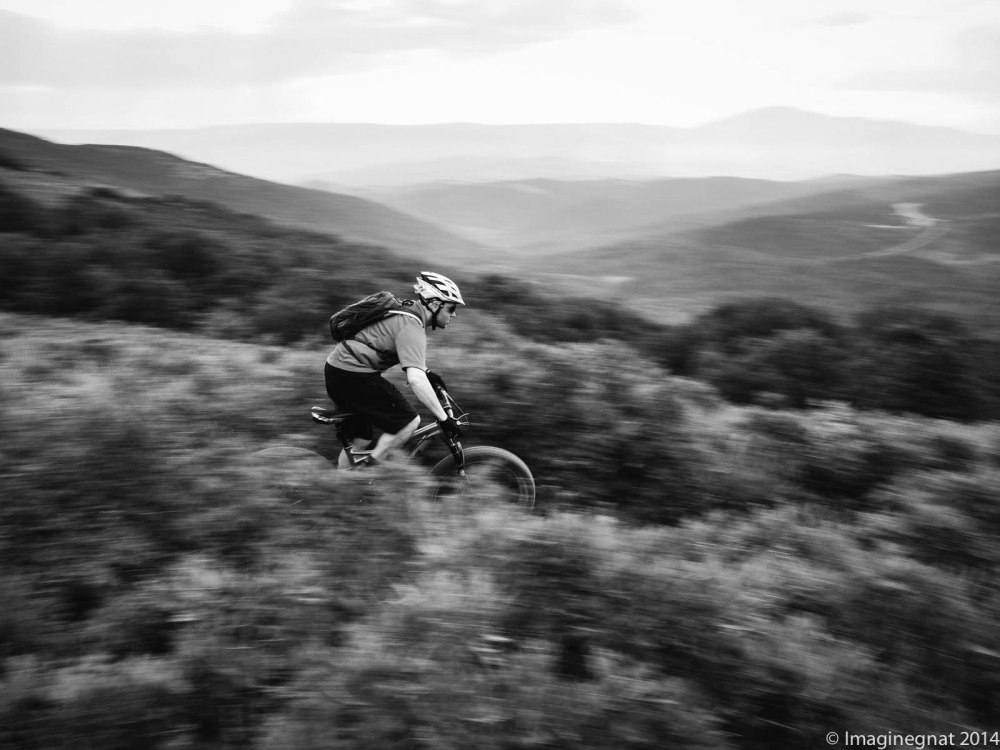 Big views on a big bike, the Salsa Bucksaw