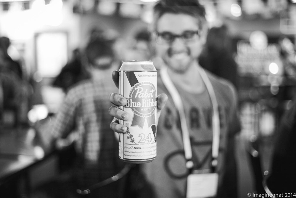 A little PBR at the All-City Party