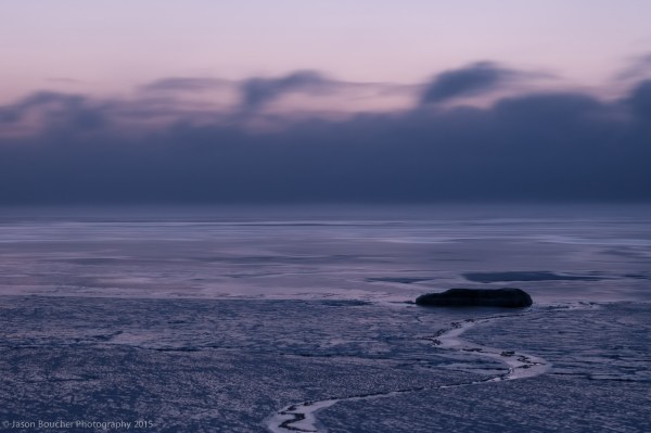 30 second long exposure at -11 degrees - Gull Harbor