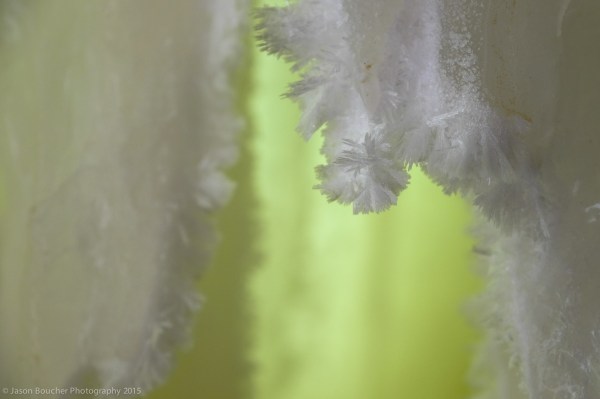 Ice cave at Gooseberry Falls