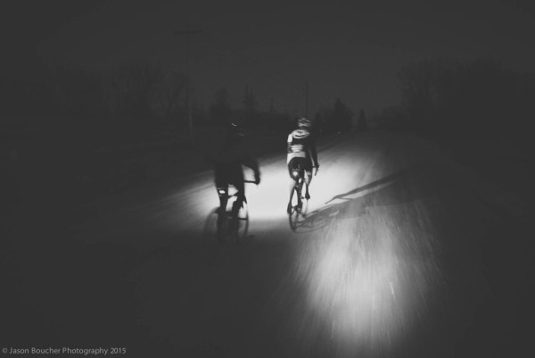 Galen and Sarah. Galen is training for Trans Iowa and Sarah is training for Tour Divide