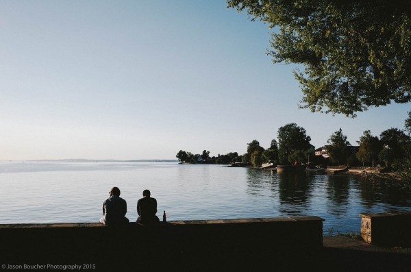 Sunset in Langenargen